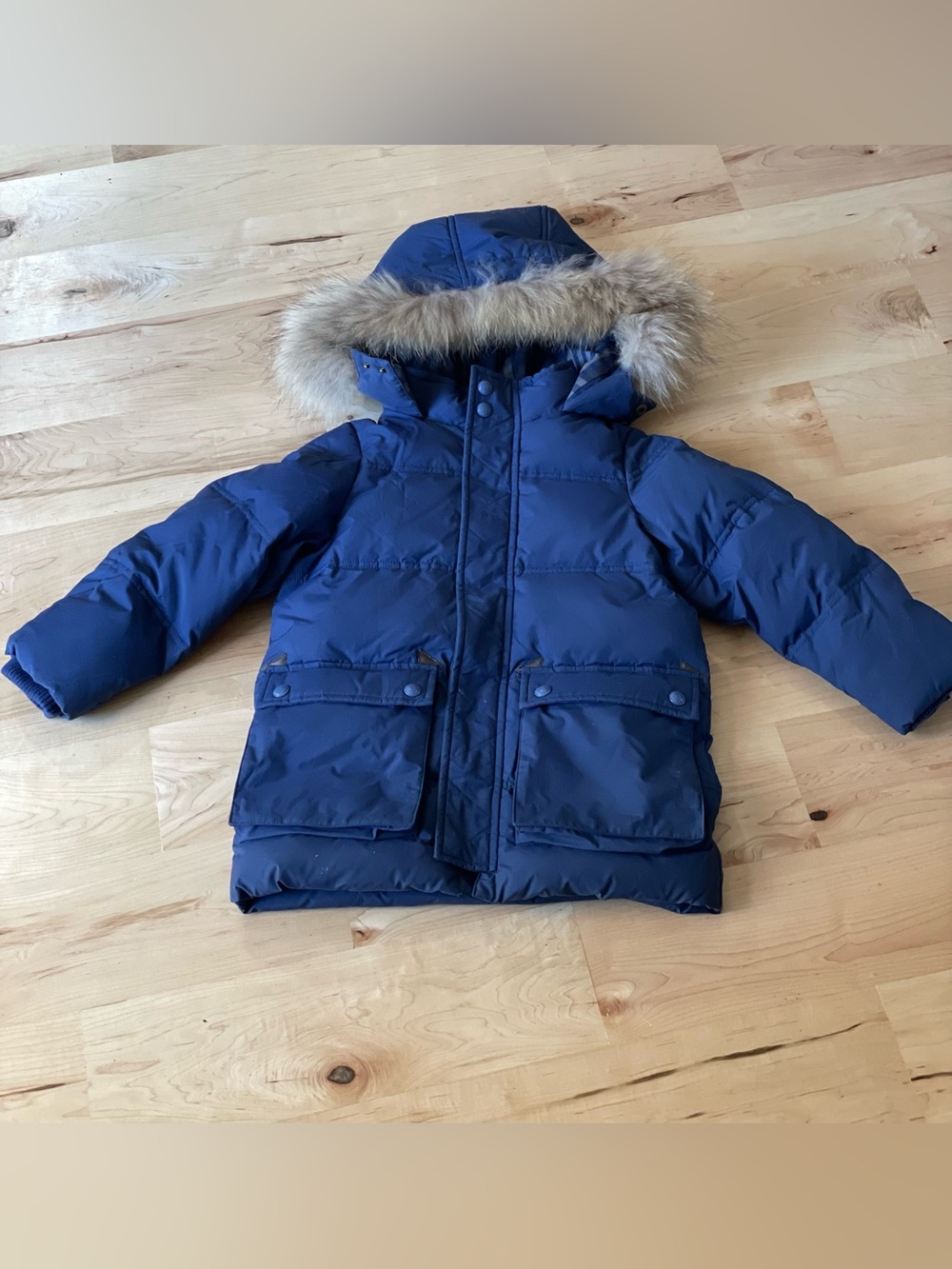 Jacadi Paris Children’s Down Winter Coat – Size 6 (6A)